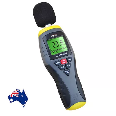 Digital Sound Level Noise Meter Decibel Monitor DB(30~130) Hospital Library 330C • $49.99