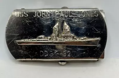 US Navy USS John Paul Jones Belt Buckle DDG - 32 • $24.99