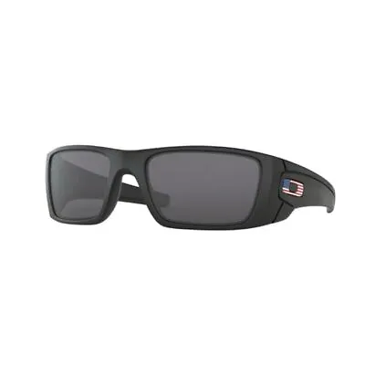 Oakley SI Fuel Cell Matte Black Grey US Flag Icon • $125