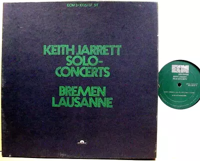 £12.12 • Buy KEITH JARRETT - Solo - Concerts Bremen - '73 ECM Label 3-LP Box Set + Booklet