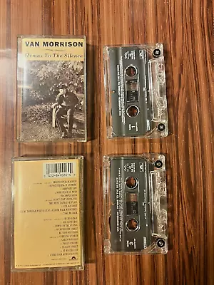 Van Morrison Hymns To The Silence Cassette Tape 1991 Double Album Rock Folk Rare • $4.99