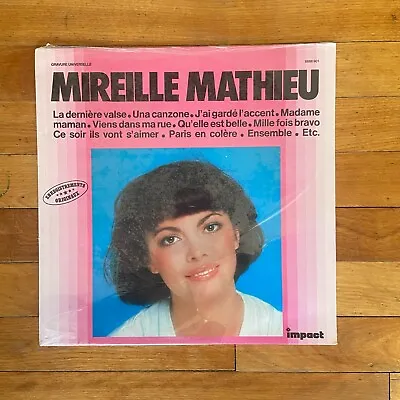 Mireille Mathieu Gravure Universelle Vinyl LP Impact 6886 901 Sealed • $49.50