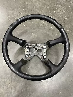 99-02 GM Chevrolet GMC Silverado Tahoe Suburban Leather Steering Wheel 8491287 • $55