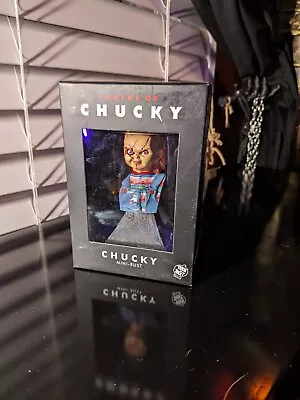 Chucky Bust Statue Bride Childs Play Horror Movie Good Guys Evil Doll Resin Gift • $25.80