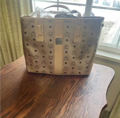 MCM  Liz Shopper Tote- Gold • $359