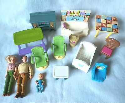$12 • Buy Fisher Price Loving Family Dollhouse Replacement Furniture & Figures You Choose