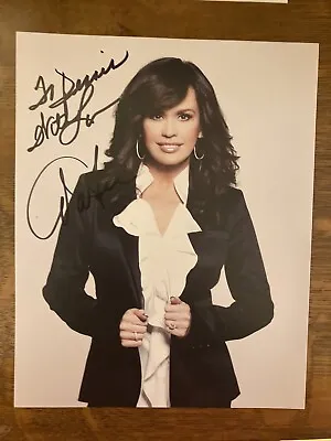 MARIE OSMOND Signed 8 X 10 Color Photo • $25