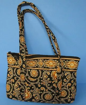 Vera Bradley Betsy Style Bag Purse Caffe' Latte Pattern Retired In 2008 Used Rj • $14.99