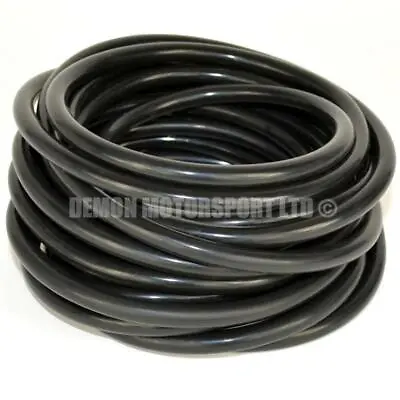 £3.21 • Buy Black Silicone Vacuum Hose Pipe - Vac Air Water Coolant (PICK SIZE And LENGTH)
