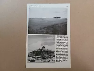 Aslito Airfield Saipan Marines Second Division 1946 World War 2 WW2 Picture  • $16