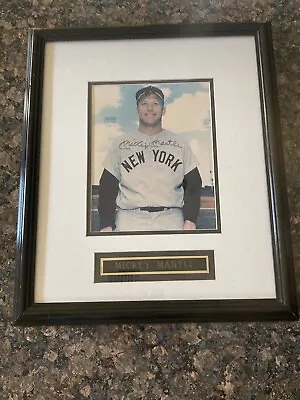 100% Authentic Mickey Mantle Signed Autographed Photo No Reserve!!!!!!! • $6.50