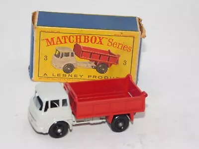 Matchbox LESNEY MOKO BEDFORD TIPPER TRUCK No. 3 & ORIGINAL BOX • $23.99