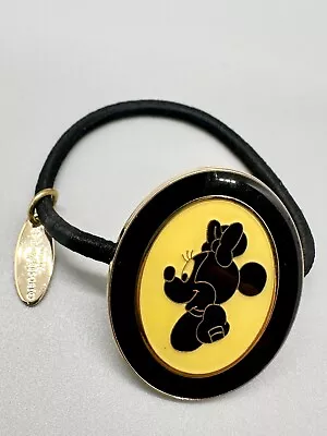 Tokyo Disney Authentic Minnie Mouse Hair Ties Black Ponytail Holder Daily Wear • $9.95