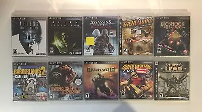 PS3 Playstation 3 Games You Pick - Brand New Sealed - Free Sticker - US Seller • $21.52