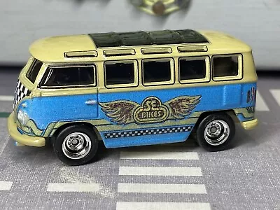 Hotwheels VW Transporter Deluxe Station Wagon Bus Mattel Real Riders • $9