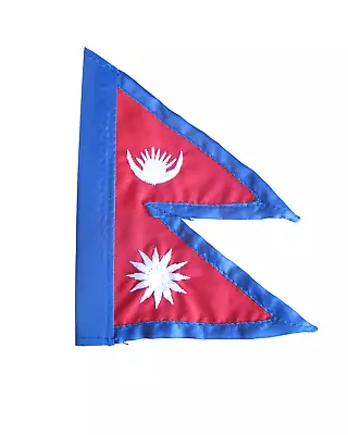 £3.99 • Buy Nepal Flag Small , Hand Wave Flag, 16cm X 10cm Approx. , UK Stock, Free Postage