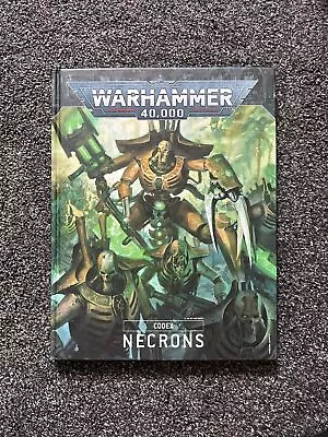 Games Workshop Warhammer Codex: Necrons 40K Rulebook Hard Back • £24.99