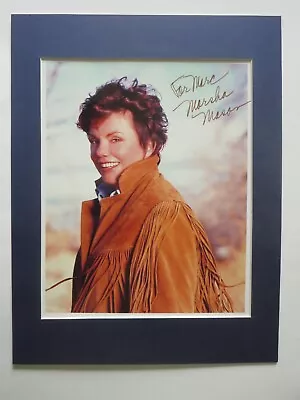 Golden Globe Winning Actress Marsha Mason & Her Autograph • $19.99