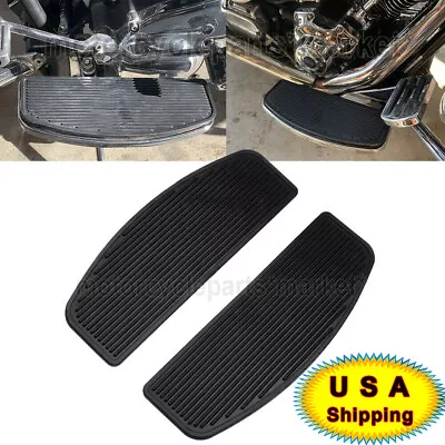 Motorcycles Front & Rear Foot Boards Floorboards For Harley Road King Softail • $37.03