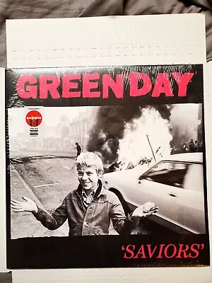 Green Day Saviors Limited Edition Clear Colored Vinyl LP Record New Sealed 2024 • $18.99