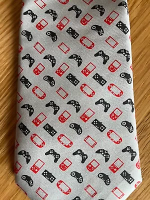 Josh Bach Silk Game Controller Tie Perfect Gift For Gamers • $18.75