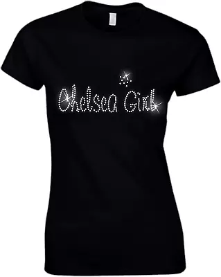 CHELSEA Girl Ladies Crystal T Shirt - Hen Night  - 60s 70s 80s 90s All Size • £9.99