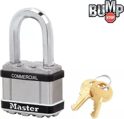 Master Lock Magnum Padlock - 2  W X 1-1/2 L Shackle Keyed-Alike With Bumpstop • $24.99