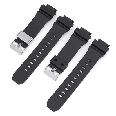 For Casio Black Rubber Watch Band Strap For Gd-X6900 Dedicated Interface • $13.19