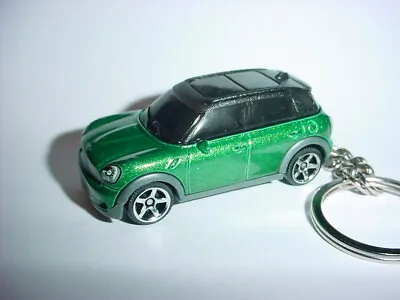 HOT 3D GREEN MINI COOPER COUNTRYMAN CUSTOM KEYCHAIN KEY Keyring Race Matchbox • $14.83