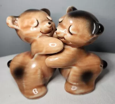 Vintage - VANTELLINGEN - Salt & Pepper Shakers - BEAR HUGGERS • $11