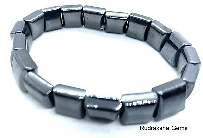 Strong Magnetic Hematite Bracelet Titanium Therapy Mens Arthritis Relief Band • £5.99