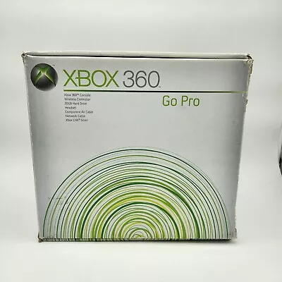 Microsoft Xbox 360 Go Pro BOX ONLY Original Box *NO CONSOLE* FREE SHIPPING!! • $29.99