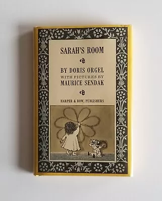 FIRST EDITION Thus Sarah's Rooms Doris Orgel Illustrated By Maurice Sendak 1963 • $40