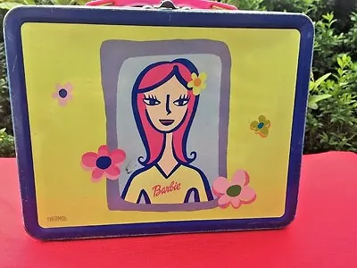 Vintage Rare RED HEAD Mattel BARBIE Metal Lunchbox Clothes Carry Case By Thermos • $14