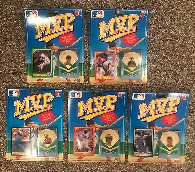 $9.99 • Buy *LOT OF 5* Collector Pin And Card *OLD M.V.P* New In Package *VINTAGE BASEBALL*
