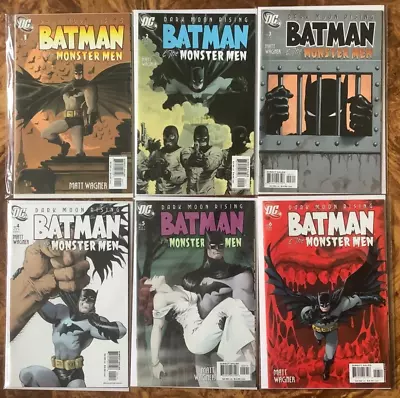 Batman And The Monster Men 1-6 Full Series VF/NM Matt Wagner Hugo Strange DC • $20