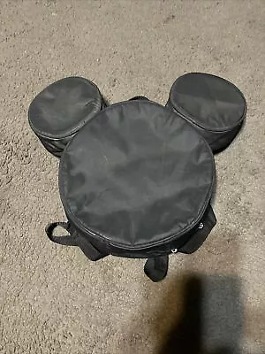 Disney World PIN TRADING BACKPACK / STORAGE BAG Mickey Mouse Head Ears Icon • $22.99