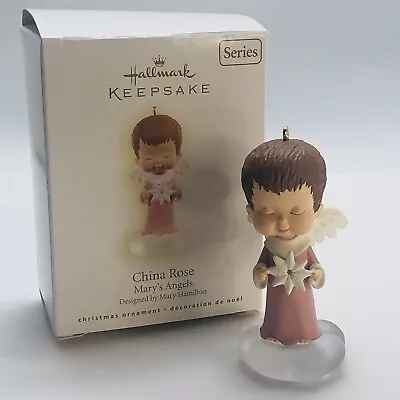 2009 Hallmark Keepsake Mary's Angels China Rose #22 QX8025 Collector's Series • $32.63