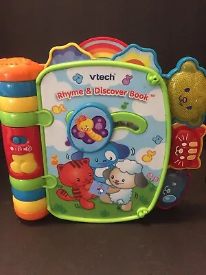 $4.99 • Buy VTech 80-027501 Rhyme And Discover Book