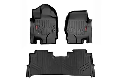 Rough Country Floor Mats For 2015-2024 Ford F-150 | SuperCrew Cab - M-51515 • $149.95