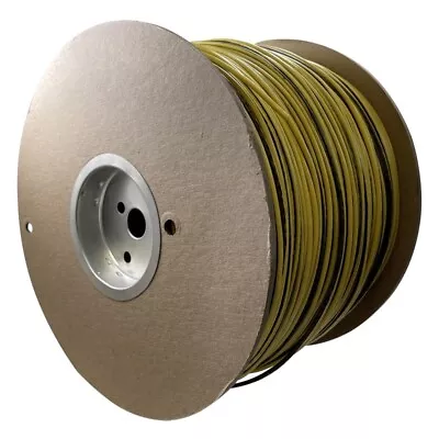 Yellow & Black Stripe Marine Primary Wire Tinned Copper 16 AWG 600V - 100 FT USA • $27.95