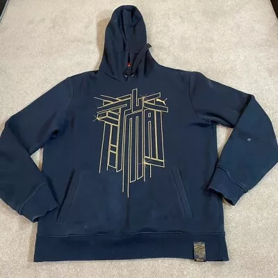 $26.90 • Buy Puma Jumper Mens Medium M Black Pullover Hoodie Sweatshirt Logo Graphic