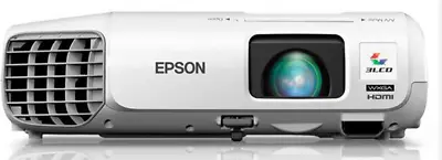 EPSON PowerLite 980W WXGA 3LCD Projector HDMI 3800 Lumens New Lamp • $319.99