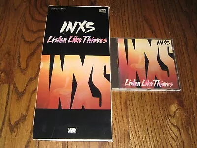 INXS Listen Like Thieves  Longbox And Original  Cd Michael Hutchence • $40