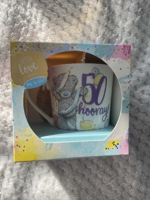 £1.50 • Buy Me To You 50th Hooray Birthday Mug -New