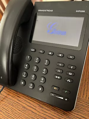 Grandstream GXP2200~Office IP Phone~Black W/ Stand Handset Adaptor • $39.99