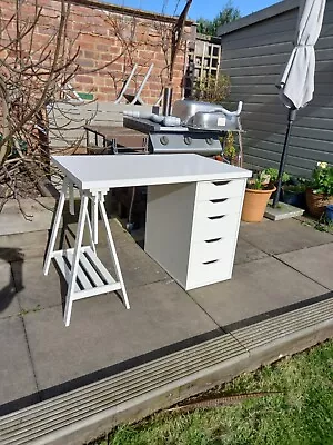 IKEA Alex/Linmon Drawers And Desk Top • £35
