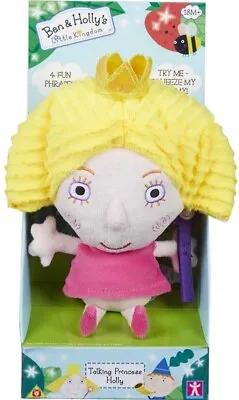 Ben & Holly 7 Inch Talking Princess Holly Plush • £14.99