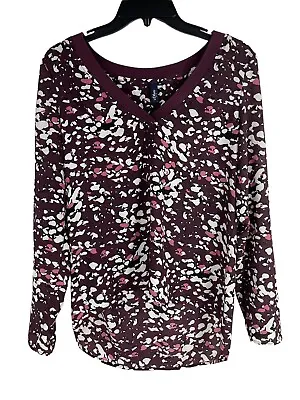 S. Oliver Women's Pullover Graphic Artsy Blouse  Size Medium M • $10