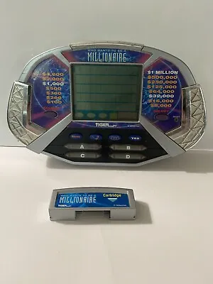 £8.61 • Buy 2000 Tiger Who Wants To Be A Millionaire Handheld Electronic Game W/ Cartridge 